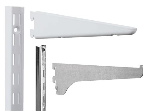 metal shelf brackets standards|heavy duty adjustable shelving brackets.